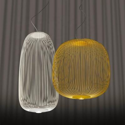 China Nordic design style Spokes Bird cage Light Luxury Living room Chandelier bar Bed  Breakfast Restaurant Villa Modern ins lights for sale