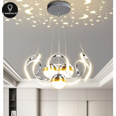 Cina Hanging Lamp Lighting LED Decorative Pendant Light 3kg Product Weight for Living Room in vendita