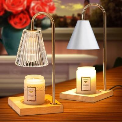 China Fragrance Candle Warmer Lamp Metal Oil Burner Aromatherapy Table Lamp for Home Office for sale