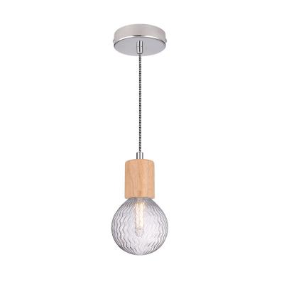 China Customized LED Hanging Lamp Vintage Modern Decoration Wood Chandeliers Pendant Lights Te koop