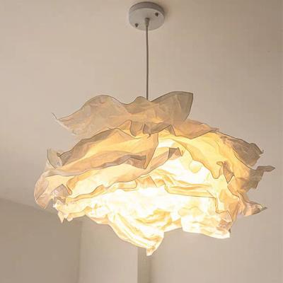 China Nordic Style White Paper Chandelier for Bedroom Living Room Restaurant and BB Hotel for sale