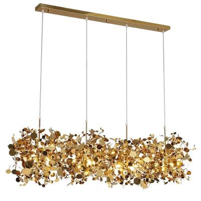 Κίνα Silver Stainless Steel Chandelier Pendant Light for Kitchen Island and Living Room προς πώληση