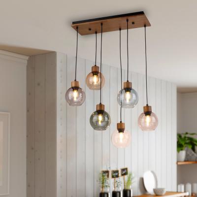 Китай IP20 E27 Pendant Lamp Nordic Decorative Colorful Glass Hanging Light for Home Hotel продается