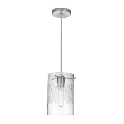 Cina 15lm/w Seeded Glass Pendant Light for Kitchen Island and Dining Room Single Head Metal in vendita