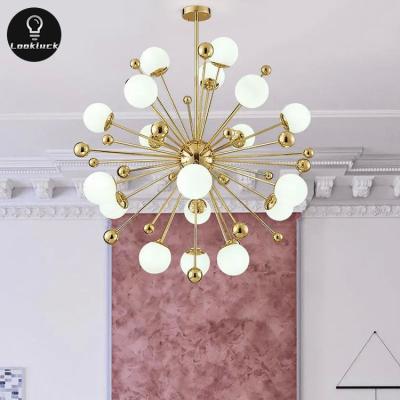 Cina Switch Control Aluminum Glass Pendant Light for Energy Saving in Living Room and Bedroo in vendita