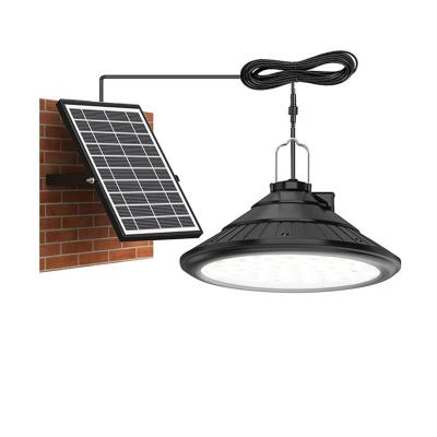 Κίνα Solar Powered LED Hanging Pendant UFO Lamp Light for Barn Farm Garden Garage and Yard προς πώληση