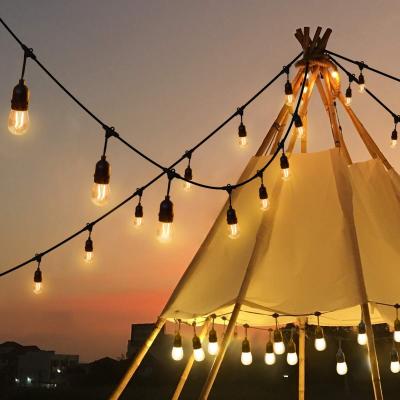 Chine 110-130 220-240v E26 E27 LED Festoon String Lights for Holiday and Wedding Decoration à vendre