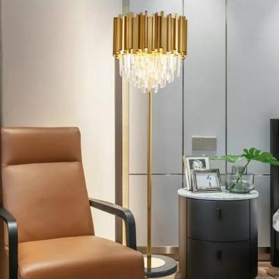 Cina AC 220V ± 10% Input Voltage end Postmodern Indoor Crystal Lighting Fixture Floor Lamp in vendita