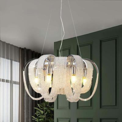 China Nordic Villa Bedroom Hotel Gold Modern Pendant Light Chandeliers Lifespan hours 50000 zu verkaufen