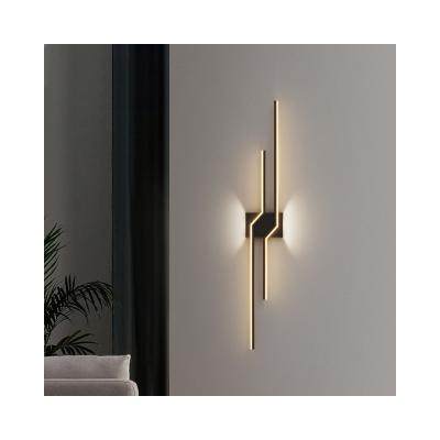 China Onsite Metering Service Modern Minimalist Ice Crystal Wall Lamp for Villa Bedroom for sale