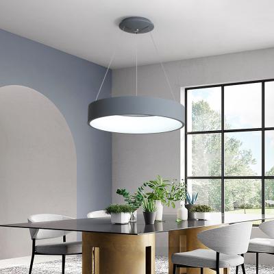 China Switch Control Modern Round Pendant Lamps Chandelier for Home Office Hotel Living Room for sale