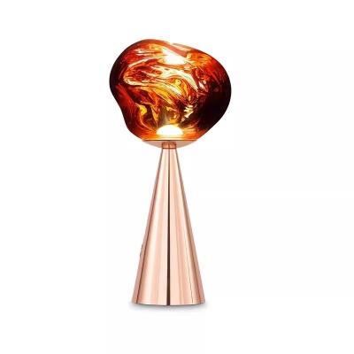 China Simple Art LED Table Lamp Postmodern Spherical Decorative Design for Living Room Bedroom Study USB Charging Touch Control Te koop