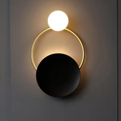 China 2- Modern LED Circular Wall Lamp for Hotel Bedroom Decoration 1kg Product Weight and Advanced Technology for sale