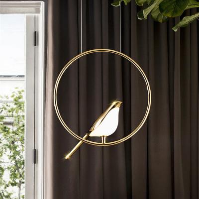 China SMD LED Chip Nordic Luxury Ring Ceiling Hotel Livingroom Design Dining Light Modern Chandelier for Indoor and Hotel Lightin for sale