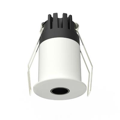 China Ángulo de haz estrecho Mini COB Led Spotlight Interior Downlight 6W Luz de aluminio atenuable para bar de hoteles Toque de encendido / apagado en venta