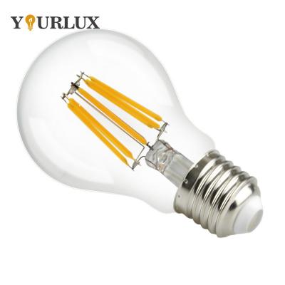 China IP20 Rating Led Filament Bulb E27 A60 4w 6w 8w 10w 12w with AC Power Supply à venda