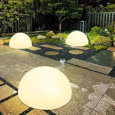 China Outdoor Ambient Light Living Room Pendant LED Solar Garden Lights with 16 Color Change Round Lamp and 1.5KG Load SMD Chip à venda