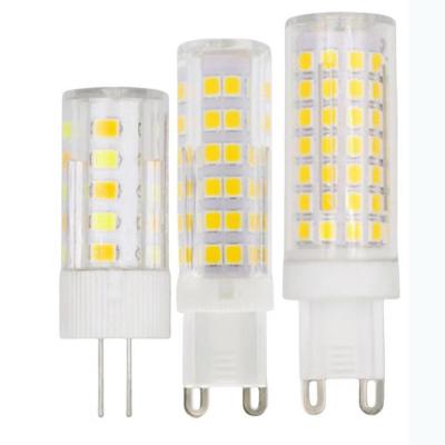 Китай Bi-Pin AC220V G4 Led Lights 5W 7W 9W High Brightness G9 LED Bulb Ceramic Corn Light Bulbs for Chandelier Pendant Lighting продается