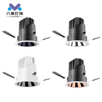 Cina 9W 12W Ultra Slim Ceiling Dimmable Cct Pot Light Fire Rated Recessed Round Led Downlights for Lighting Solutions Service in vendita