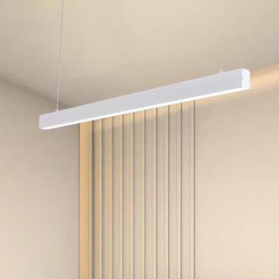 China Light Source SMD2835 600MM 1500Mm 1800 Suspended Led Skyline Gypsum Linear Pendant Inground Light Ribbed Flexible Explosion Proof for sale