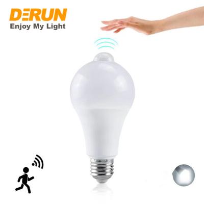 China AC LED Smart Night Light PIR Motion Sensor Bulb 7W 9W 12W E27 Safety Bulb for Garage Corridors Toilet 0.05kg Te koop