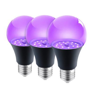 China Halloween 10W UV Black Purple Light A Level 385-400nm Wavelength Glow in The Dark LED Bulbs for Body Art Paint zu verkaufen