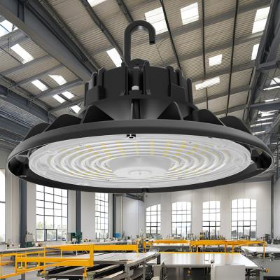 China Warehouse 100w 150w 200w 240w LED UFO High Bay Light ETL IP65 Power CCT Adjustable with Dimmable Function Support Dimmer for sale