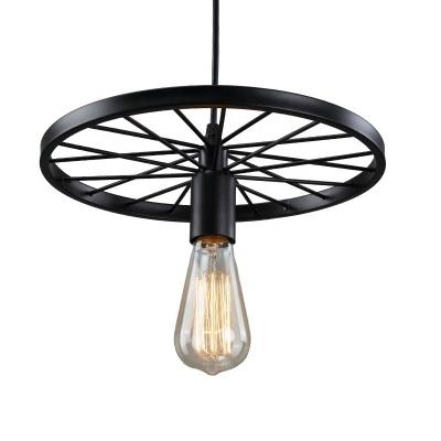 China Vintage Nordic Gear Wheel Chandeliers Light D30CM Suspension Pendant Lamp with SMD Led Chip Te koop