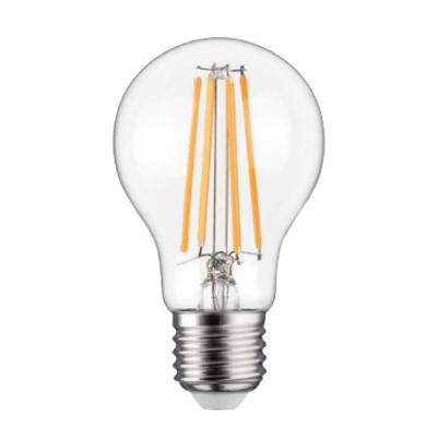 Κίνα 25000 Hour Working Lifetime A60 E27 Led Bulb 220v 7w 880lm 2700k Amber Glass Filament 2700k Color Temperature προς πώληση