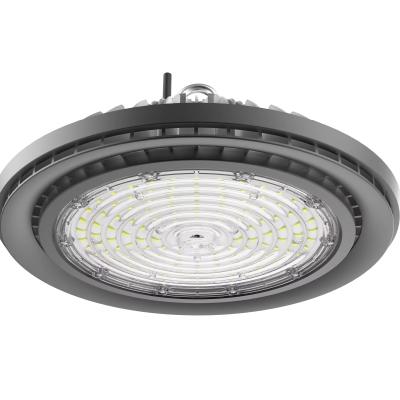 China Symmetric Circular Spot Light Distribution Curve Warehouse UFO Led High Bay Light 50W 100W 150W 200W with 2 Sets Radiator zu verkaufen