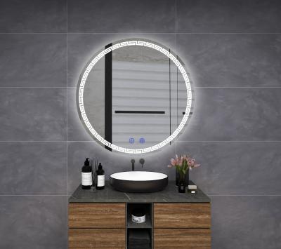 China Rectangular LED Light Strip Mirror for Hotel Makeup 2700K Soft Warm White Smart and Efficien for sale