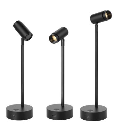 中国 TRACK LIGHTS LED Wireless Removable Rechargeable Spotlight for Showcase Lighting Counter Display Jewelry 販売のため