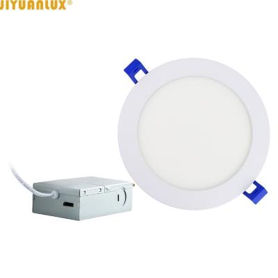 China 6inch 12W Dimmable Slim Panel Downlight triac dimmable recessed light made of Aluminum with 5CCT Color Temperature CCT Te koop