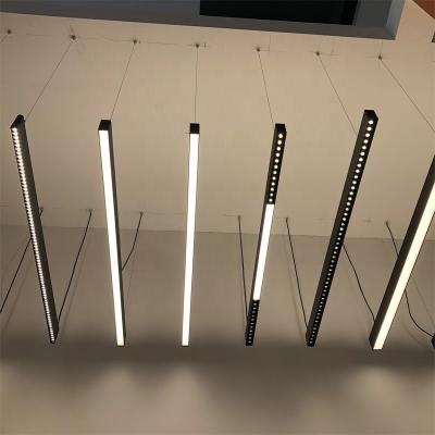 China 20W 4ft Aluminum Lamp Body DALI 0-10V Dimmable 3000K 4000K 6000K Suspended LED Linear Light with Product Weight（kg） 2 zu verkaufen