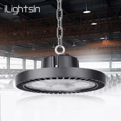 Κίνα 80w 100w 150w 200w High Lumen Smart Motion Sensor Dimmable Aluminum Ufo Industrial LED High Bay Light for Warehouse προς πώληση