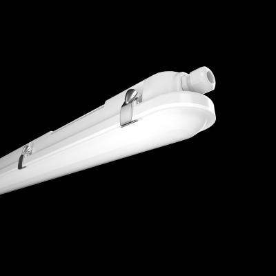 中国 4000K Color Temperature LED Batten Light for Shopping Mall Ceiling Tri Proof Weatherproof Emergency Backup 販売のため