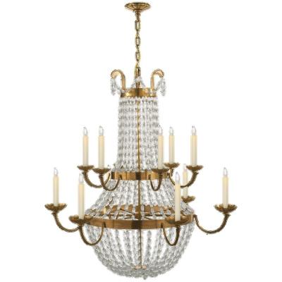 Κίνα Customized Hospitality Paris Flea Grand Chandelier Oval Crystal Ceiling Lamp for Entryway Living Room Dining προς πώληση