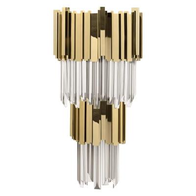 中国 Nordic Luxury Crystal Lamps Italian Luxxu Empire Wall lights for living room 販売のため