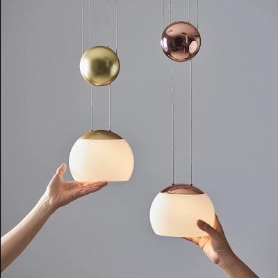 Κίνα 15lm/w Luminous Efficiency Restaurant Bar Rise and Fall Adjustable Note Chandelier Nordic Simple Hotel Bedroom Bedside Decorative Lamp προς πώληση