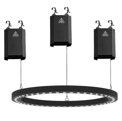 China 1M LED RGBW Circle DMX Ring Effect Light with Lifting Machine for Disco Stage Beam Bar Colorful Lighting Product Weight à venda