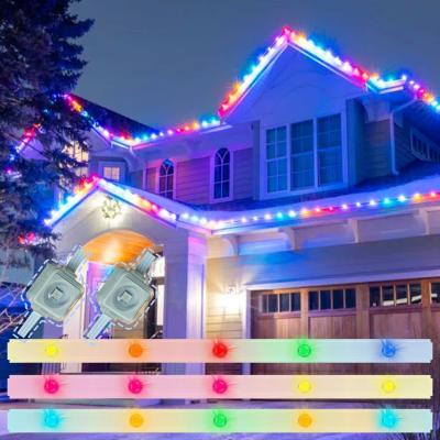 China DC24V WS2811 RGB Multi Color High Brightness Permanent Christmas Eave Lights with Easy Control and Smart App en venta