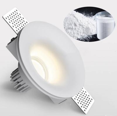 China Gypsum Lamp Frameless Spotlight 7W 10W LED COB Household Corridor Downlight with Support Dimmer Yes Product Weight kg 2 for sale