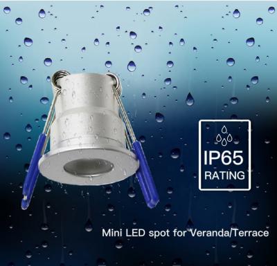 China Soluciones de iluminación de la instalación del proyecto Mini luz de fondo con retroceso LED atenuable IP65 DC12V AC230V 700mA 3W para terraza en venta