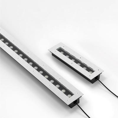 中国 30000 Hour Working Lifetime Linear Stainless Steel Waterproof LED Underground Light for Outdoor Floor Spot Illumination 販売のため