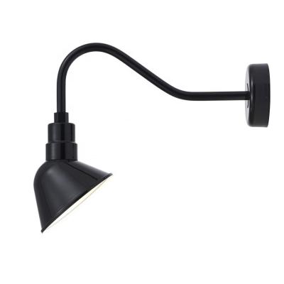 China Acero inoxidable 20W Modernas luces de granero de LED de cuello de ganso Instalación para iluminación de señales al aire libre en la fachada de la tienda del restaurante ETL IP65 en venta