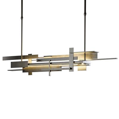 China IP20 Rating Support Dimmer No Customize Modern Dining Nordic Design Light Black Pendant Lamp with Chrome Body Chandelier for sale