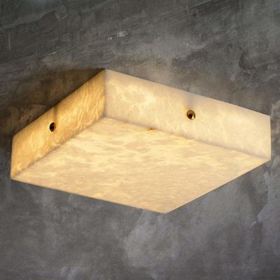 China NO Dimmer Support Alabaster Ceiling Light for Bedroom Balcony and Study 5000K Daylight Color Temperature Modern Design zu verkaufen