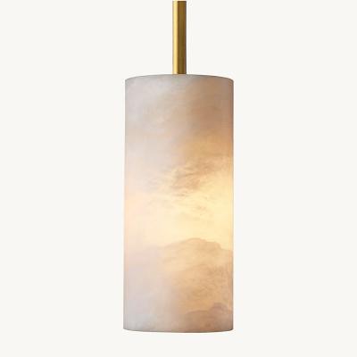 China Modern Alabaster Pendant Light for Living Room Hotel and Bar Counter Color Temperature CCT 3500K Warm White for sale