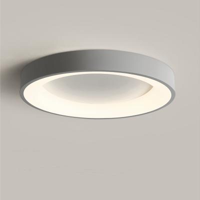 China Lámpara de techo nórdica 5cm Ultra delgada luz acrílica moderna de montaje LED para hogares en venta