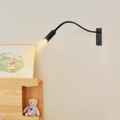 Cina Switch Control White LED Reading Light for Interior Illumination in Design Hotel Bedroom Wall Mounted in vendita